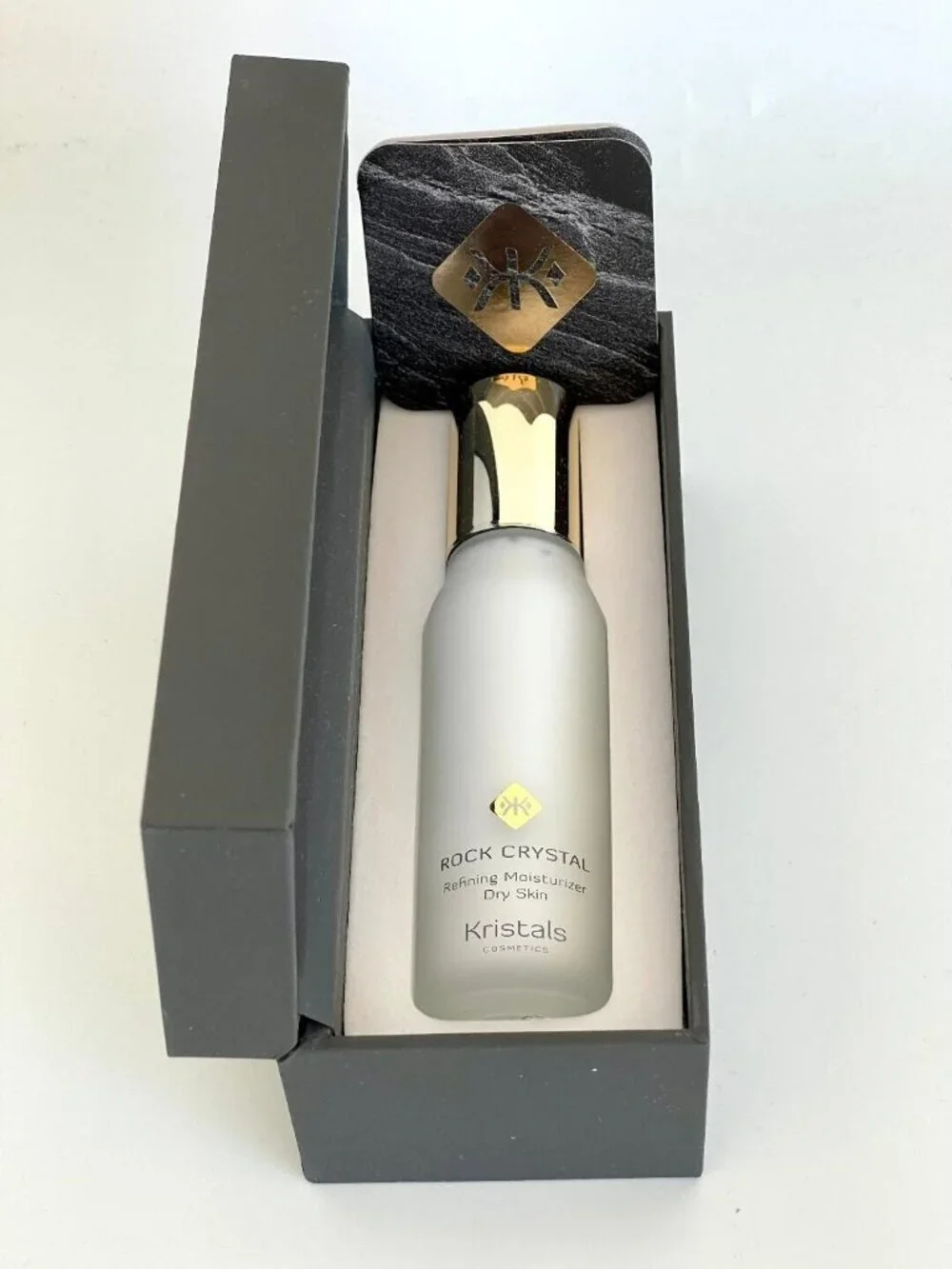 KRISTALS ROCK CRYSTAL REFINING MOISTURIZER DRY SKIN-1.7 fl oz / 50 ml-NEW-SEALED